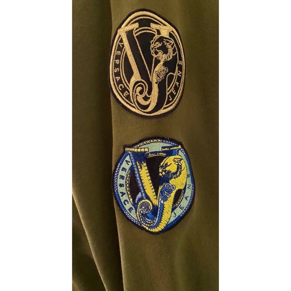 Versace Felpa Logo Hoodie NWOT Medium, Rare, Perfect Condition - Picture 4 of 14